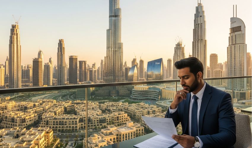 Foreign investor buying freehold apartment in Dubai without a visa