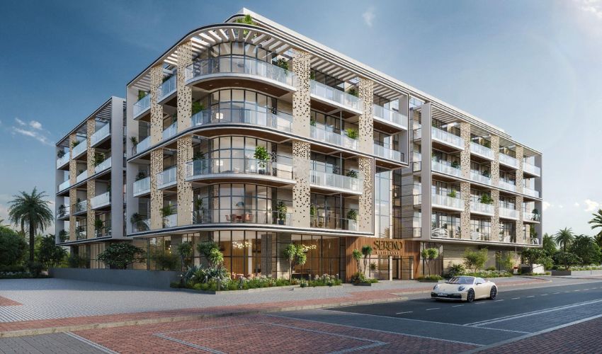 Sereno Residences in JVC offering post-handover payment options.