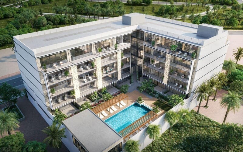 Sereno Residences by Svarn Development in JVC, modern apartments with premium amenities
