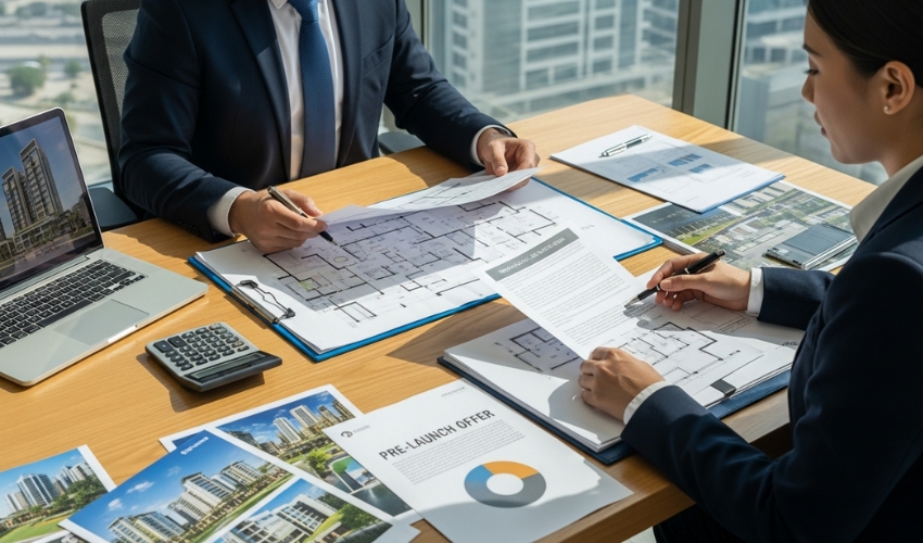 Dubai property year-end deals Q4 pre-launch investment opportunity developer meeting financial planning 2026